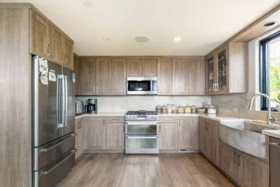 Bright, modern kitchen ready for your masterpiece meals