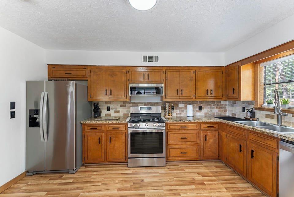 Gather, cook, and create memories in this warm and welcoming kitchen.