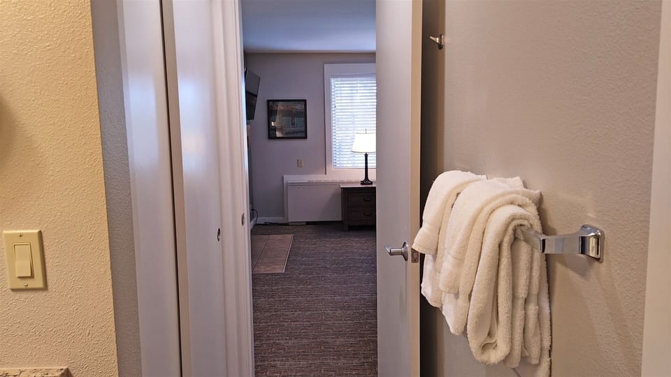 From Bath to Living via Hall Closet