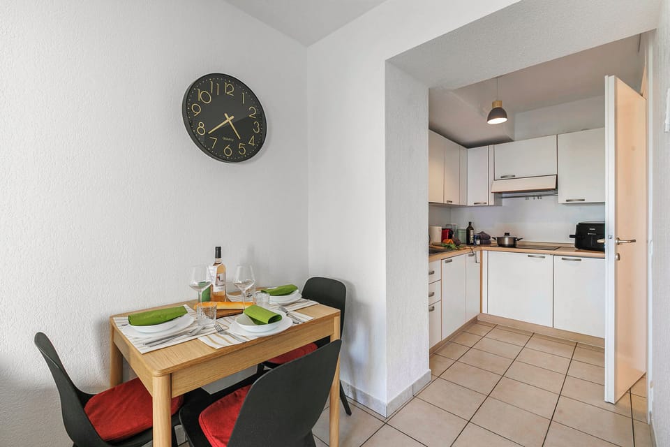 Kitchen and dining area