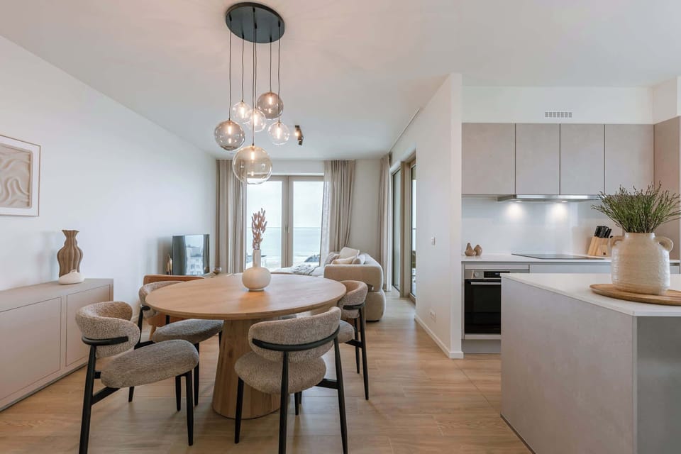 Bright dining area, gather for long meals and warm chats.