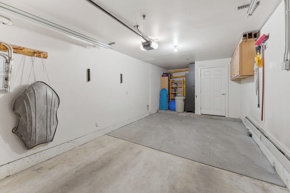 Private garage.