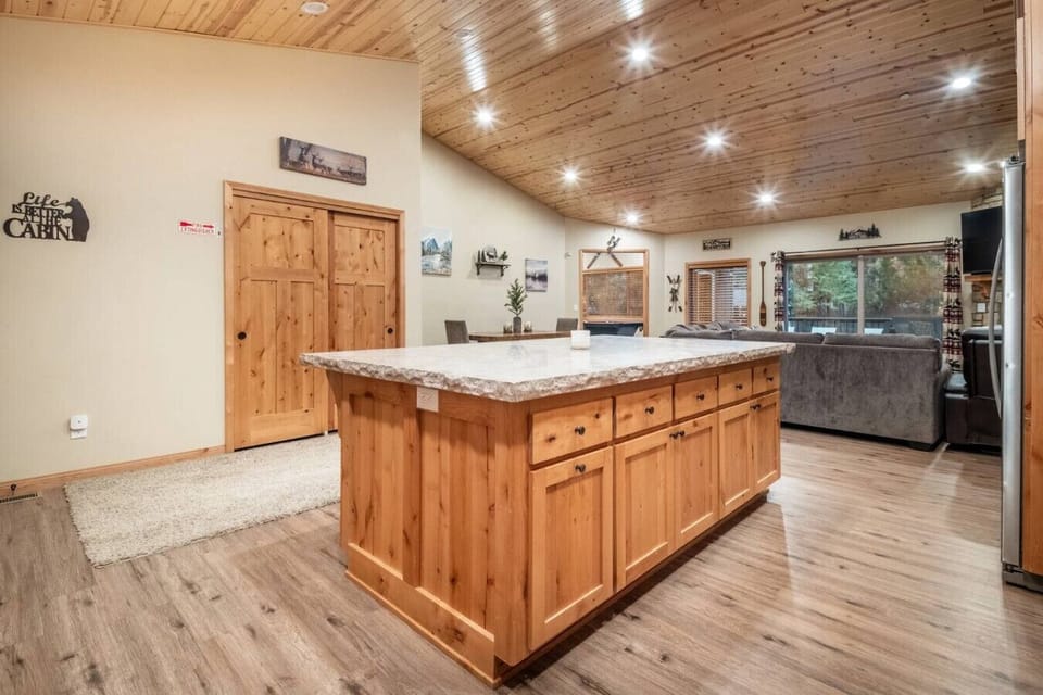 Beautiful kitchen island