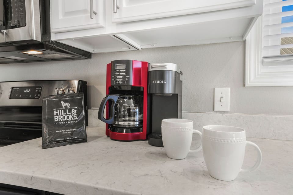 Mr. Coffee and Keurig!