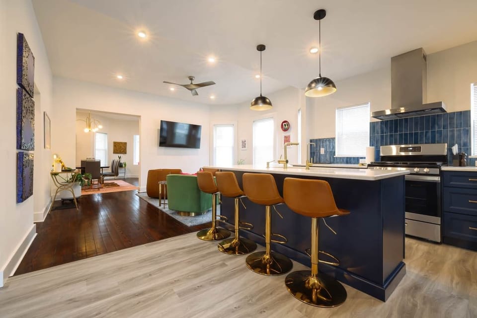 Asbury Park Sunset Oasis Designer Kitchen View 1