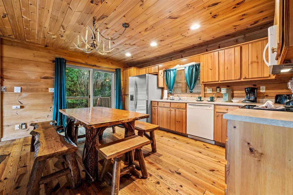 Gather around the table for meals and memories.