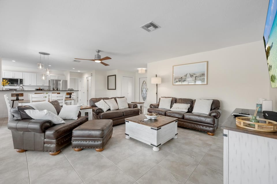 3BR Waterfront Home – Heated Saltwater Pool & Dock (4707)