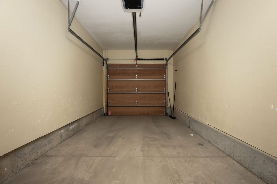 Your private garage provides secure covered parking for your vehicle during your stay.
