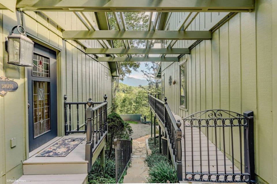 Step outside your cottage and breathe in the fresh mountain air. A peaceful space to relax and take in the beauty of North Georgia.