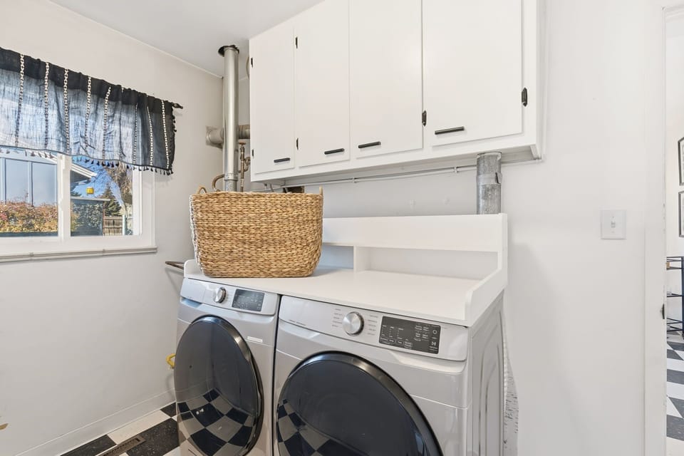 Laundry Room | Tons of additional storage!