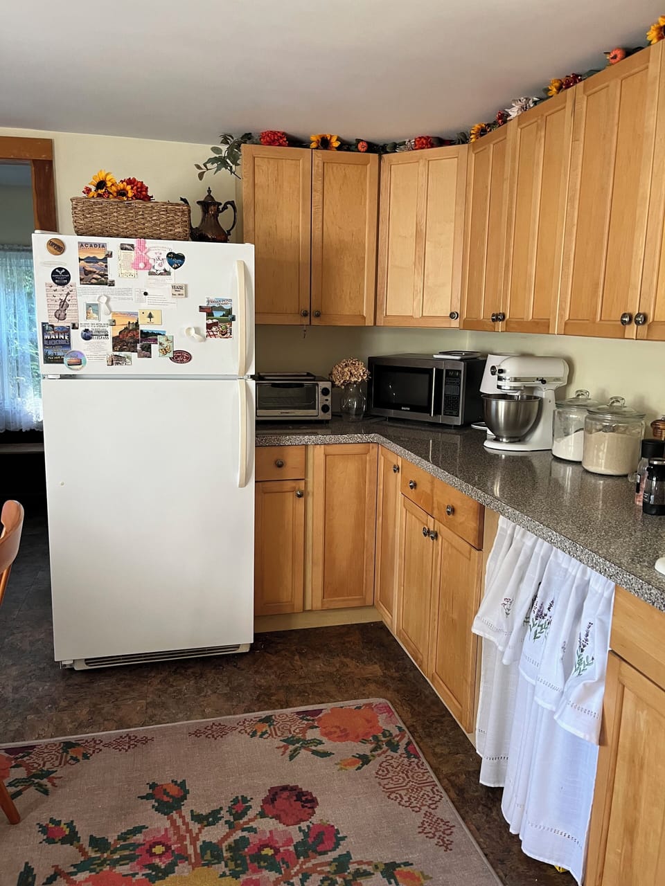 Well-stocked kitchen
