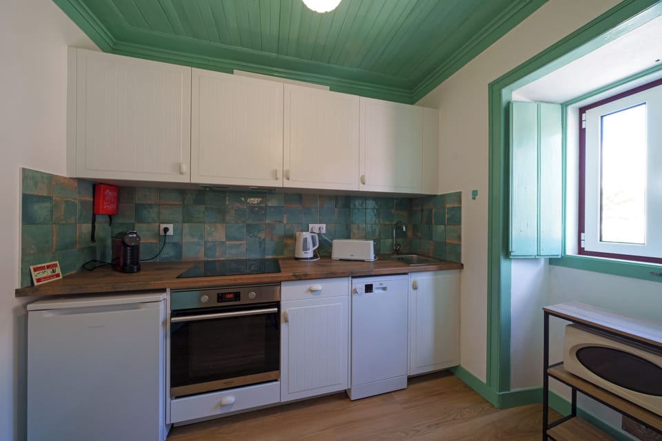 Kitchen decorated with tiles 