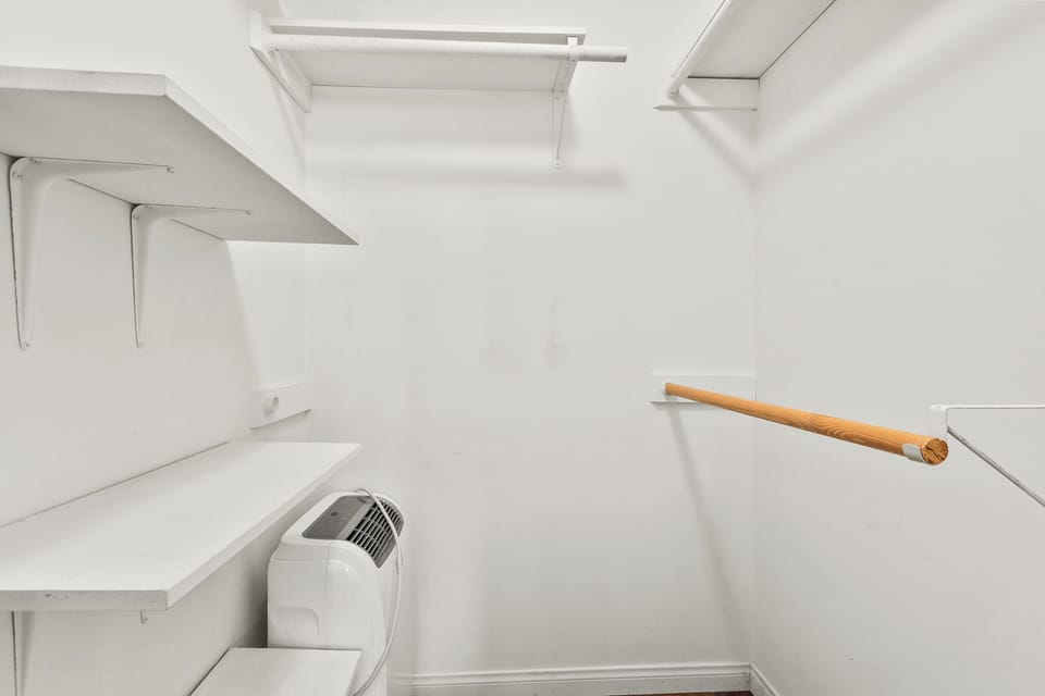 Large Walkin Closets in All 3 Bedrooms