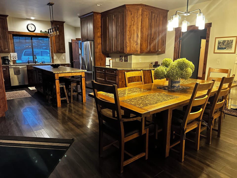 Dining Room and Kitchen