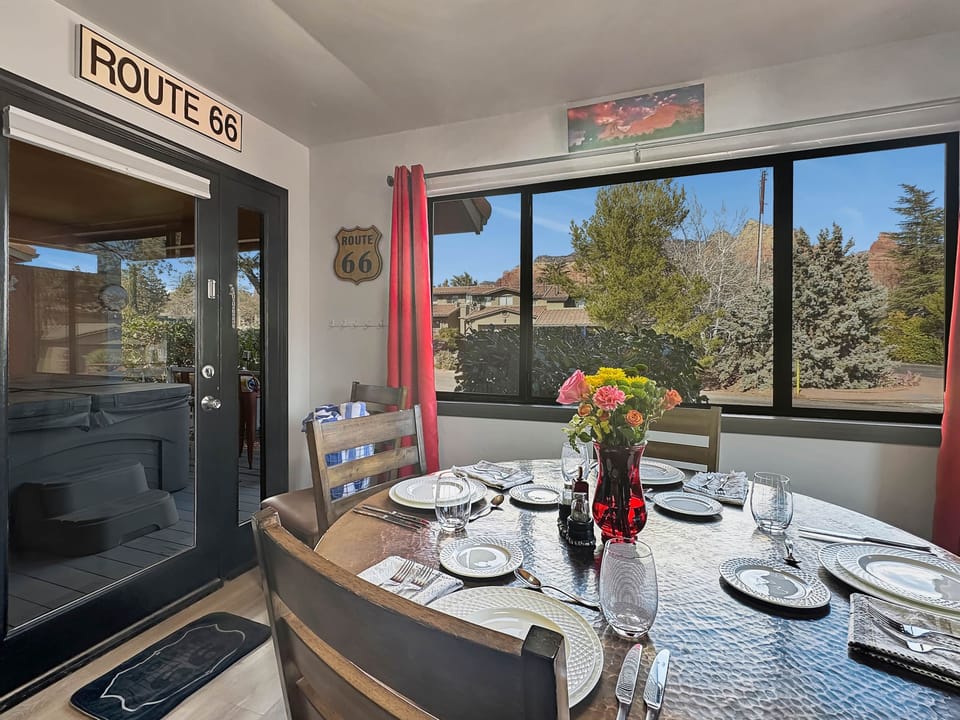 "Route 66"-Dining table