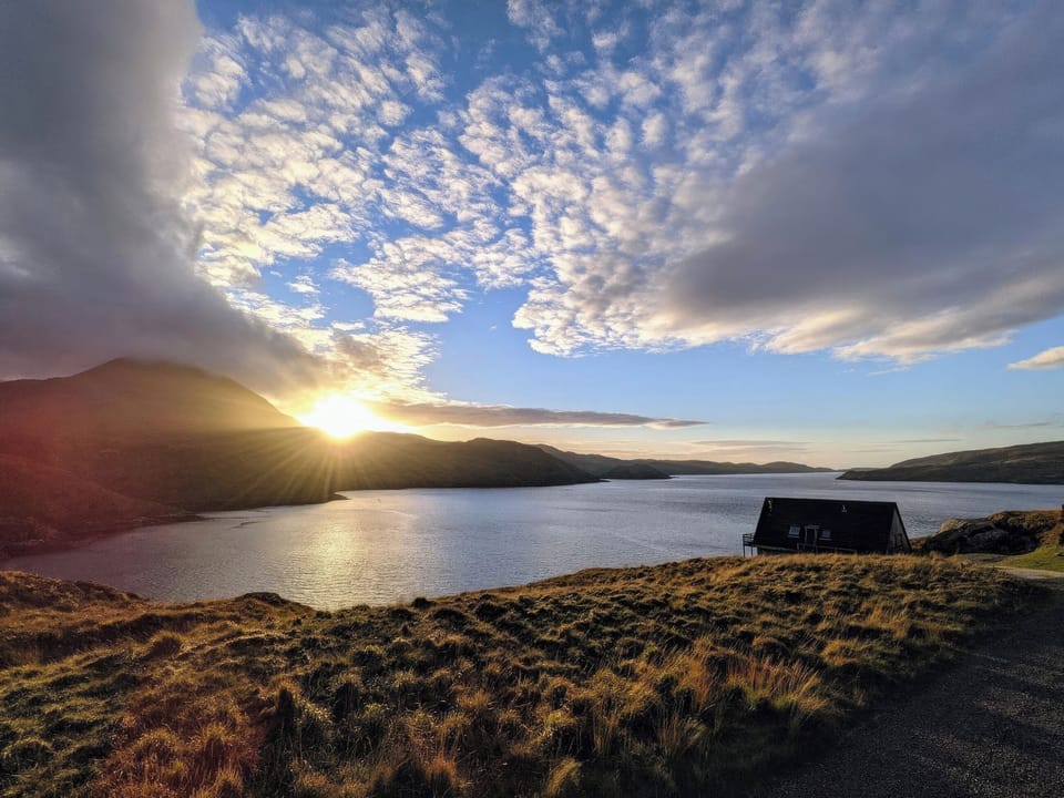 Exterior | White Cairn - Kylesku Lodges, Kylesku, near Lairg