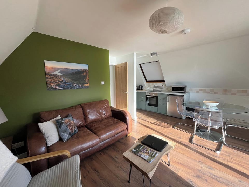 Open plan living space | Knoydart - Kylesku Lodges, Kylesku, near Lairg