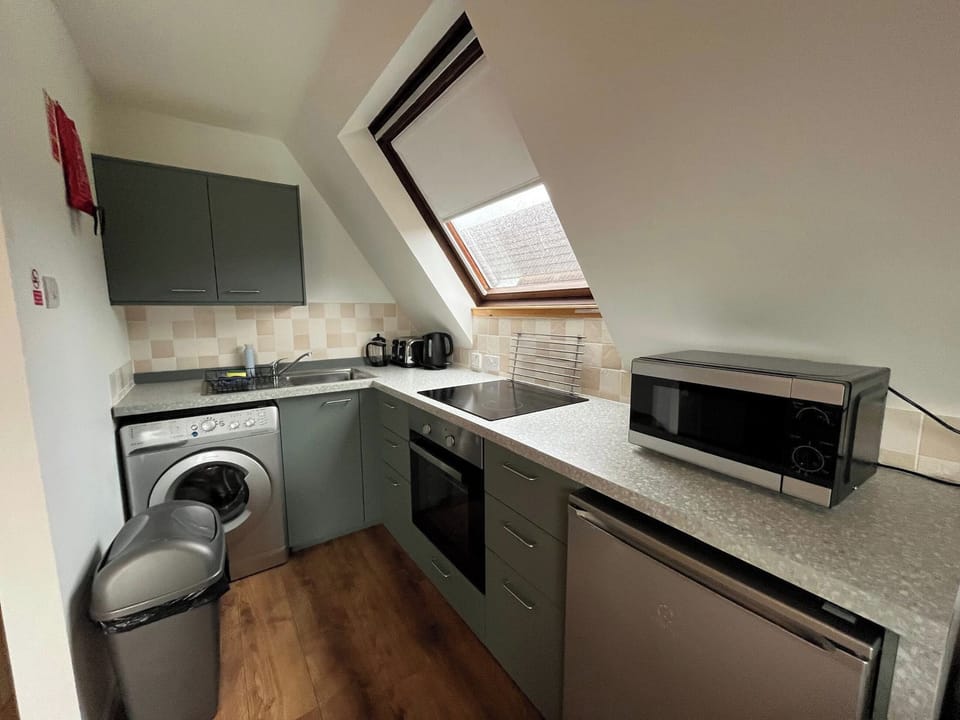 Kitchen area | Sandwood - Kylesku Lodges, Kylesku, near Lairg