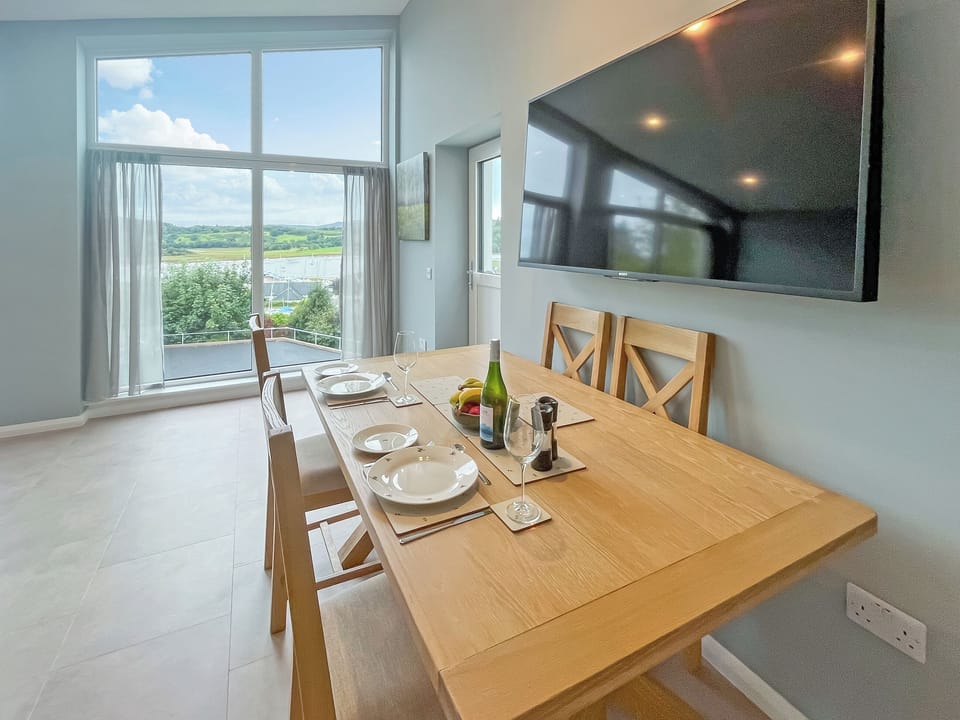 Open plan living space | Grey Rocks Apartment, Kippford