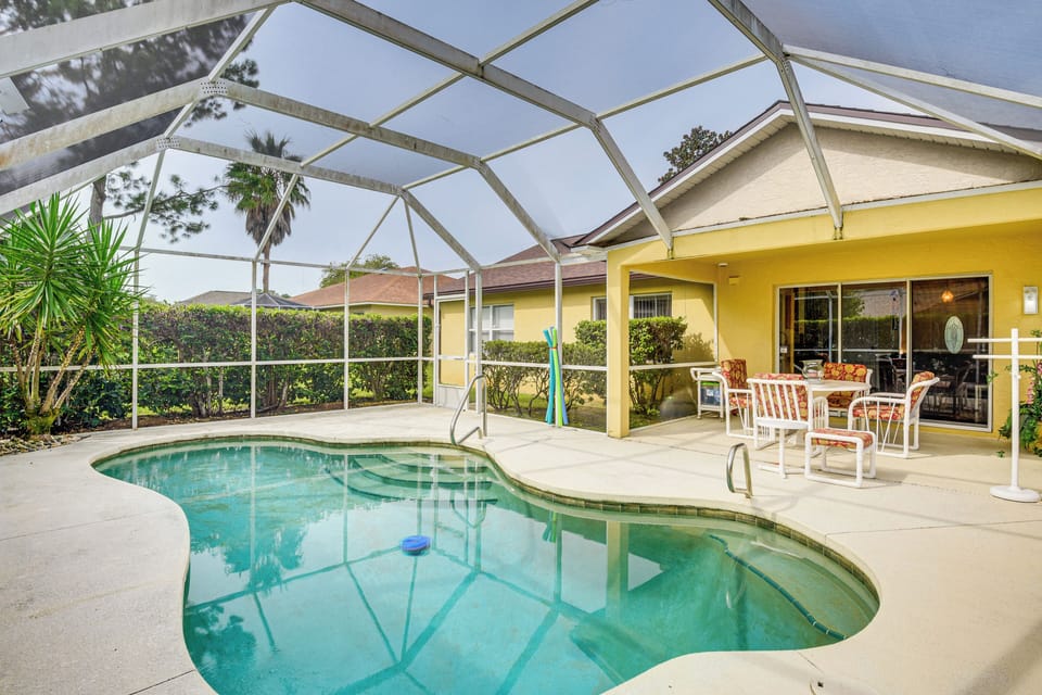 Palm Coast Vacation Rental | 2BR | 1BA | 1,986 Sq Ft | 1 Step Required
