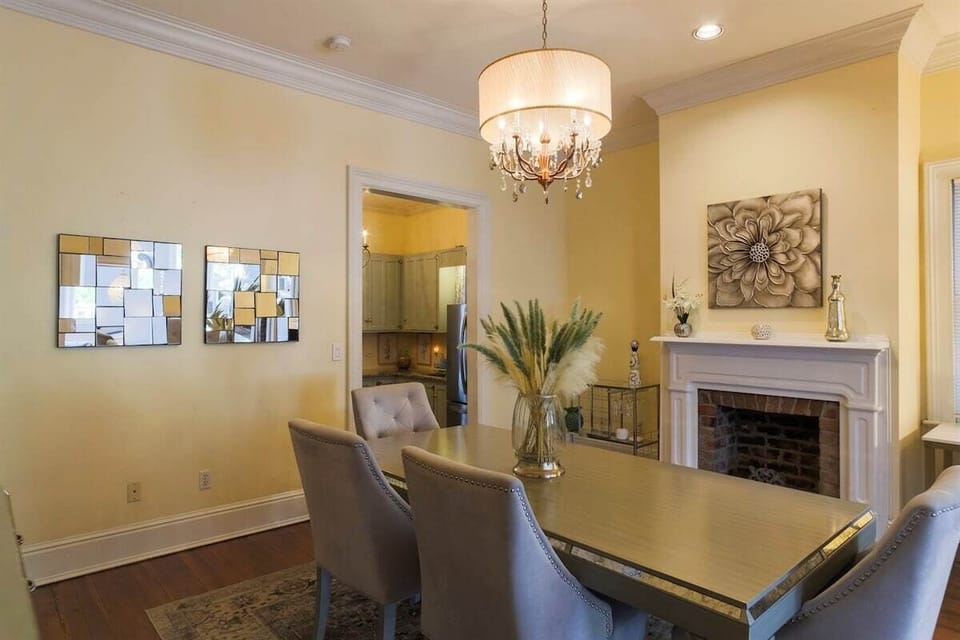 Stylish yet functional, this dining space sets the scene for shared meals and lasting memories.