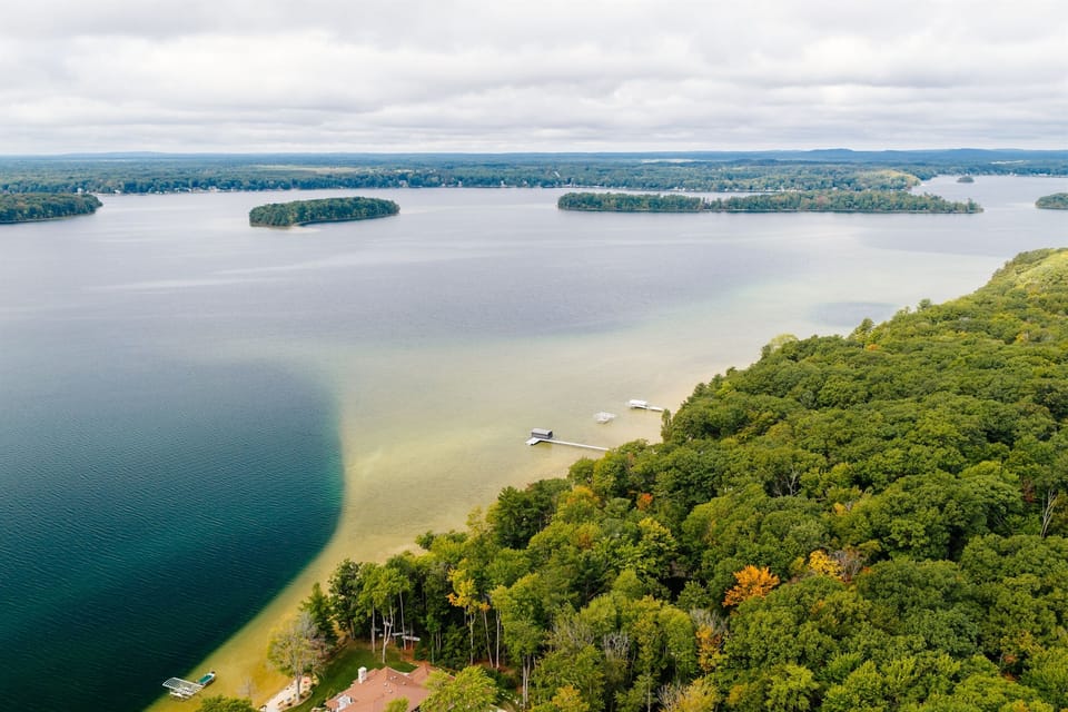 Aerial View of Long Lake