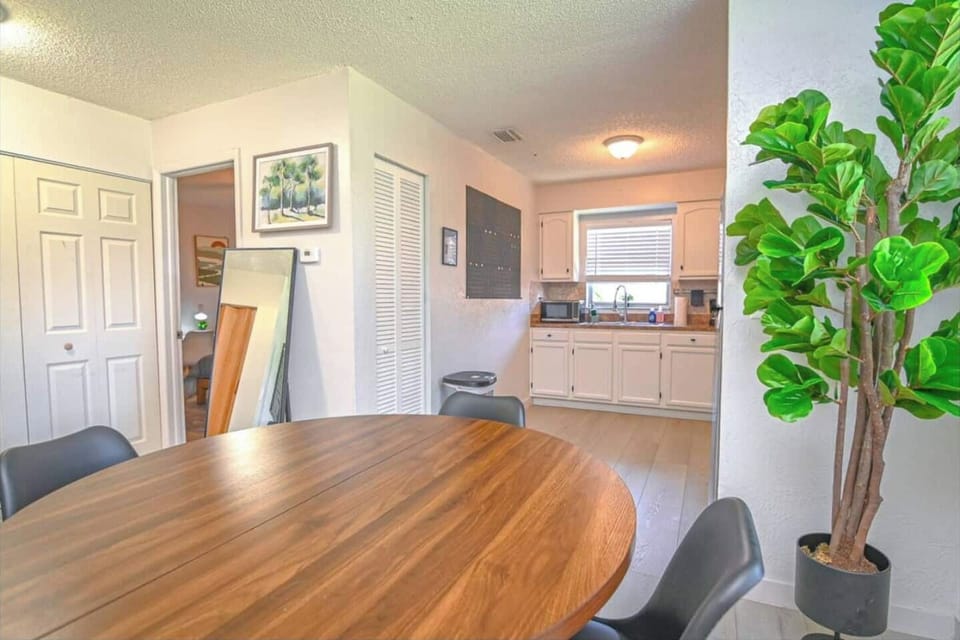 Spacious dining area that is open to the kitchen - perfect for entertaining friends or family.