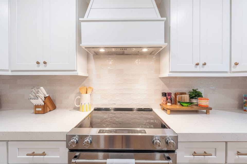 Modern touches.