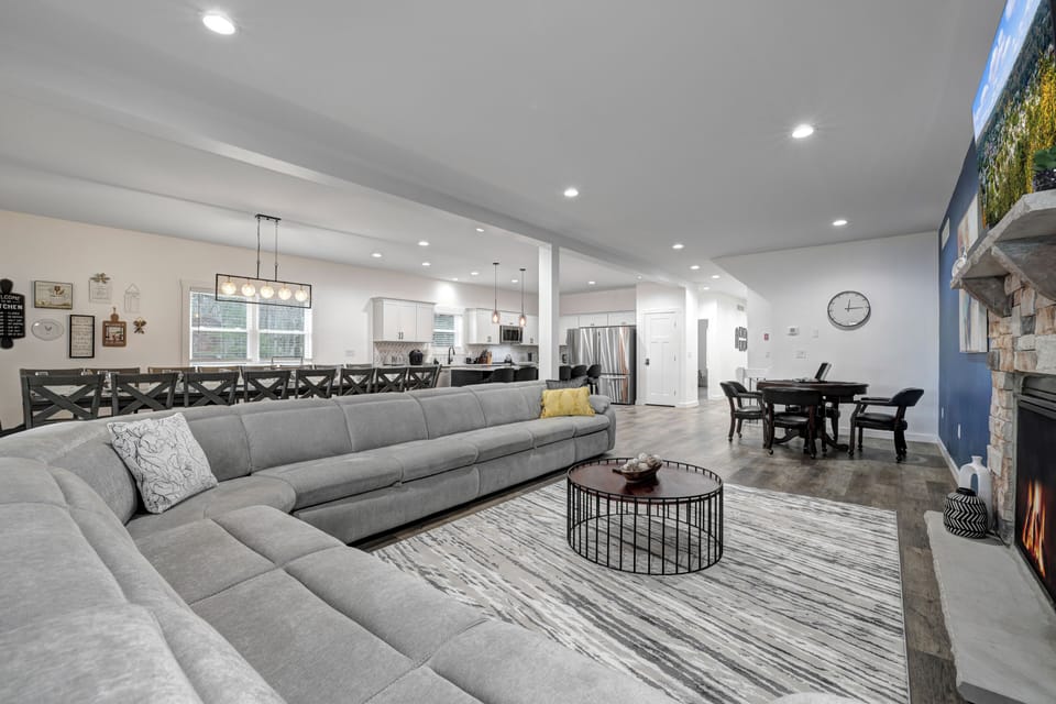 Great room open concept