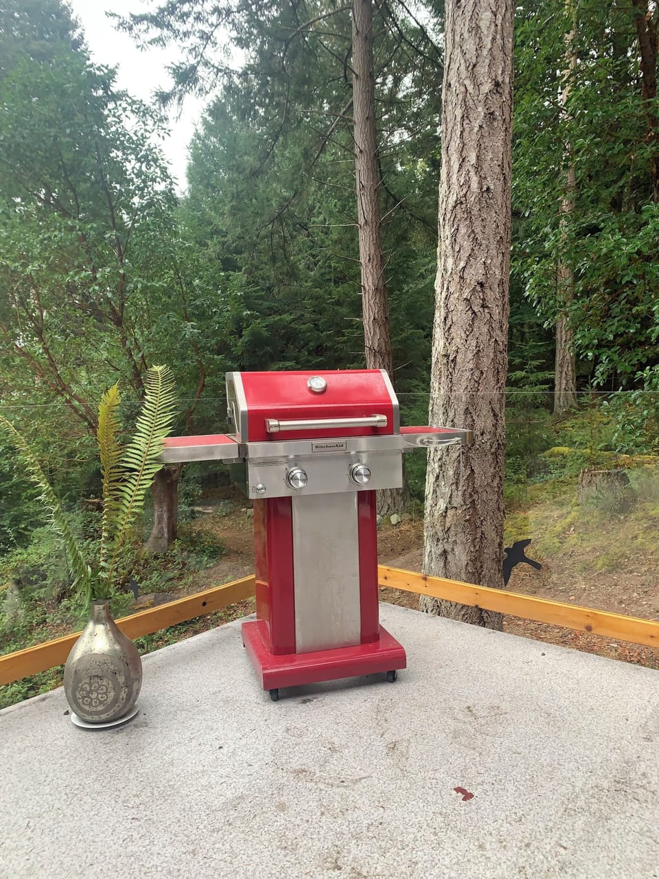 BBQ with proprane provided 