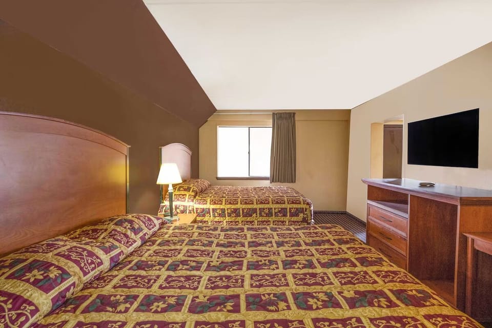Stretch out comfortably with two beds and plenty of space.
