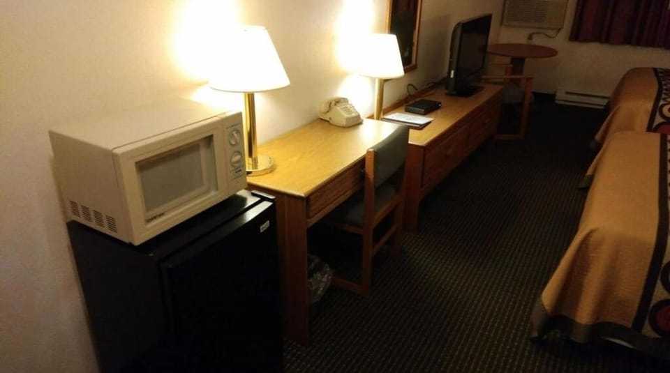 Plan tomorrow at the desk with handy in-room extras.