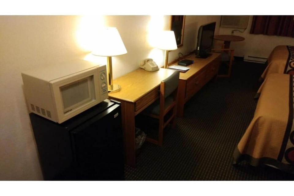 Plan tomorrow at the desk with handy in-room extras.