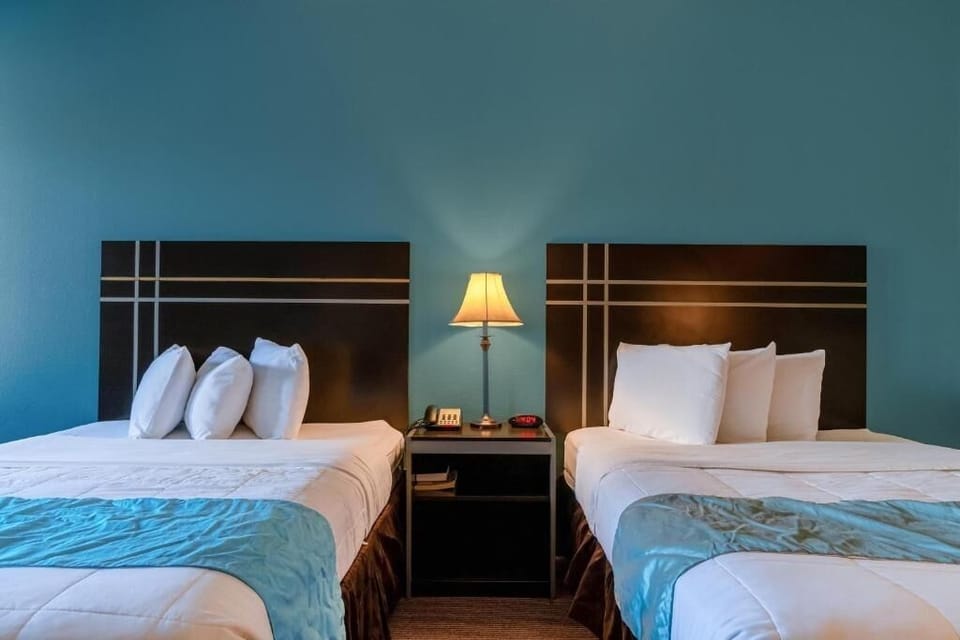 Bedroom. Interior and views may vary based on location and availability