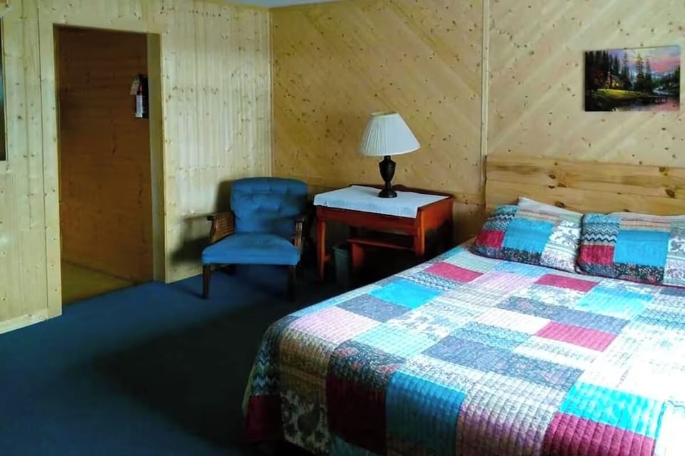 Bedroom. Interior and views may vary based on location and availability