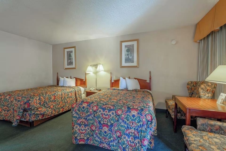Stretch out with extra space, desk, and restful sleeping area.