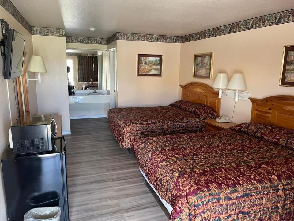 Bedroom. Interior and views may vary based on location and availability