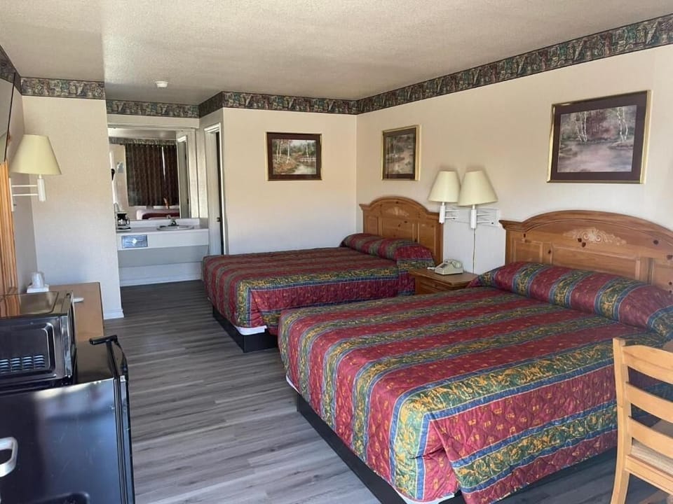 Bedroom. Interior and views may vary based on location and availability