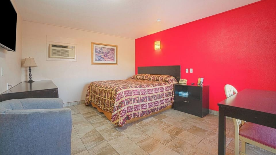 Settle in with roomy comfort, AC, and a relaxing chair.