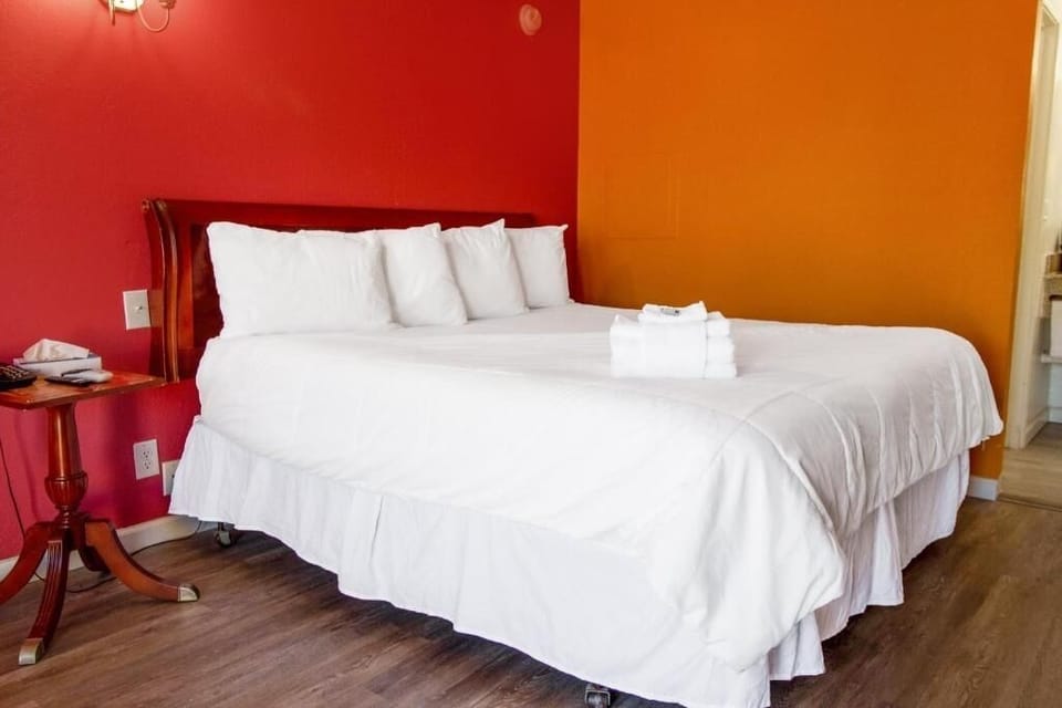 Sink into fluffy pillows and drift off in total comfort.