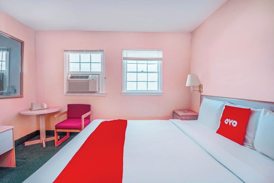 Unwind on crisp linens after a busy day exploring.