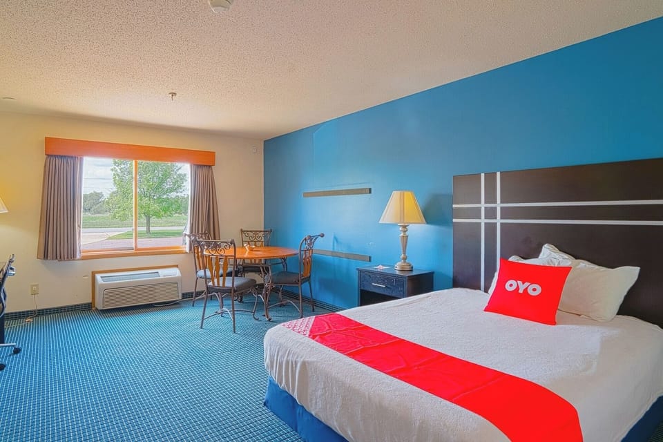 Settle in and enjoy in-room dining by the sunny window.