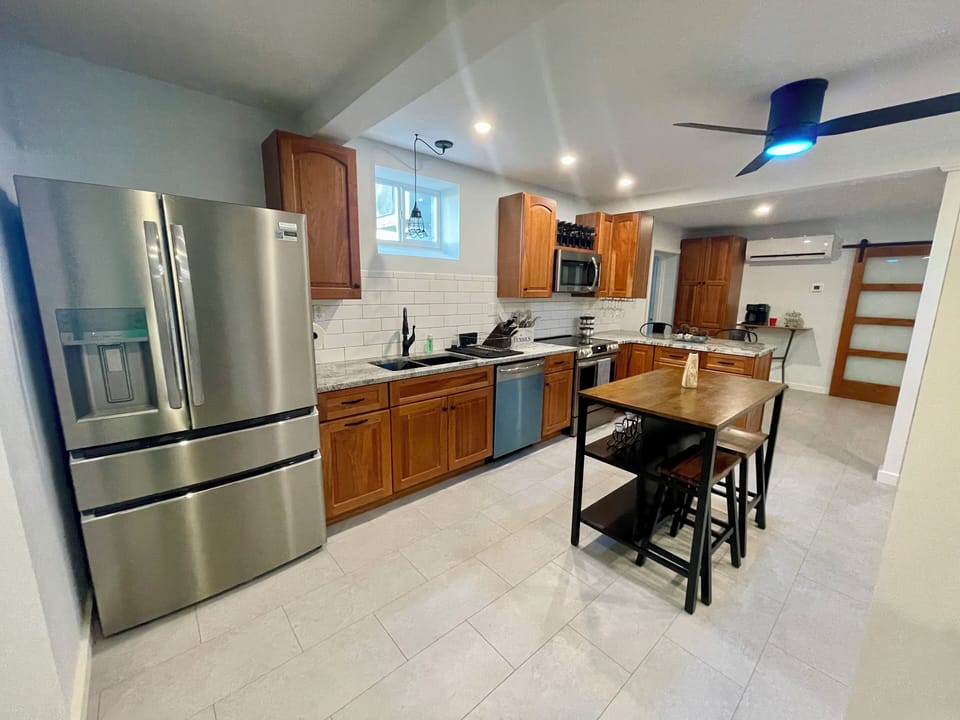 Full and well equiped kitchen!
