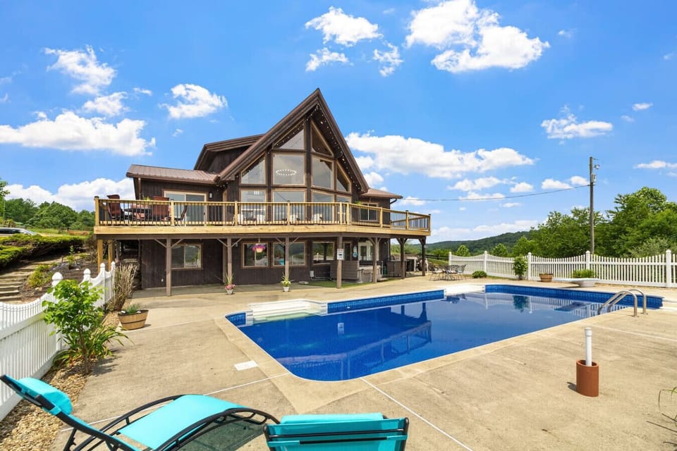 The deck and pool give you two great outdoor options!