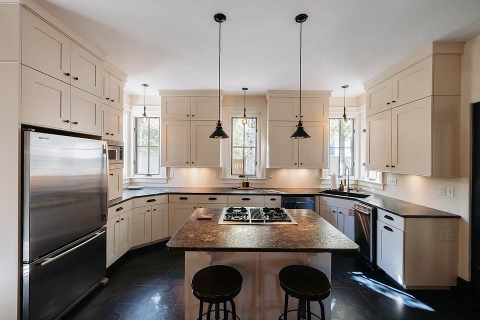 Well-equipped kitchen