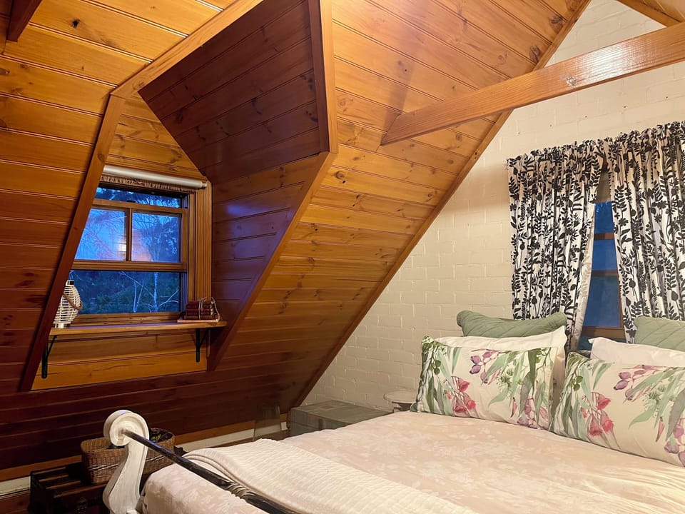 The romantic loft bedroom
