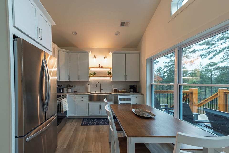 Kitchen and Dining Area
