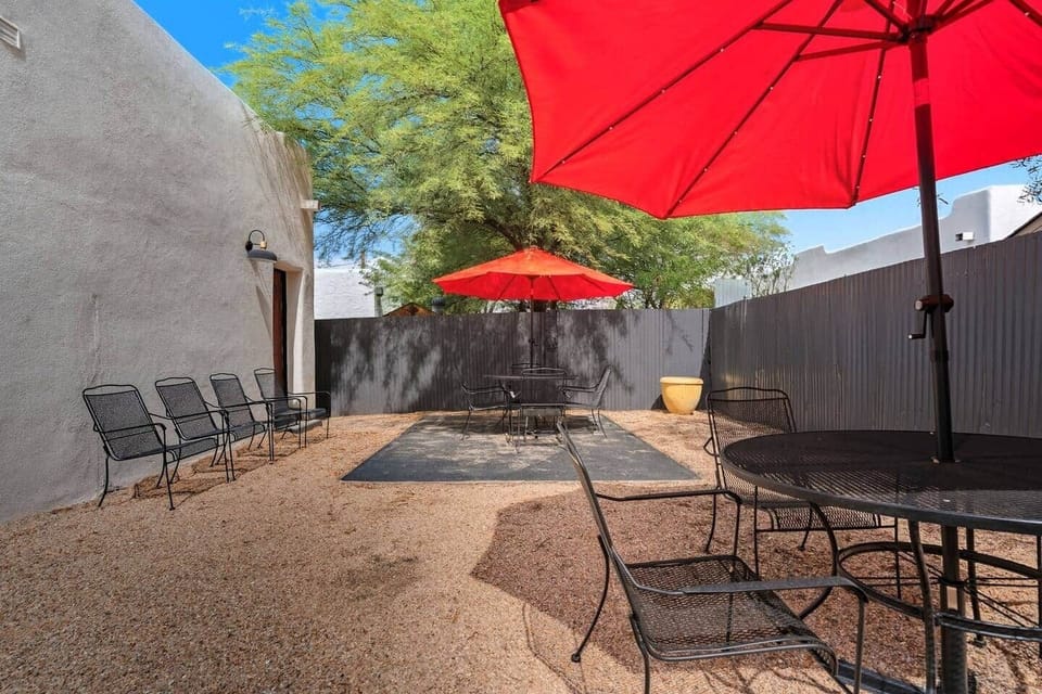 Not shown propane BBQ and wood fire pit (not shown) 