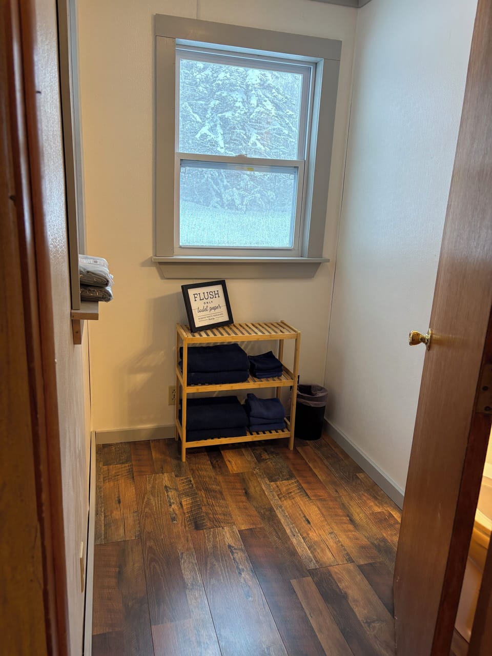 Newly renovated second bathroom