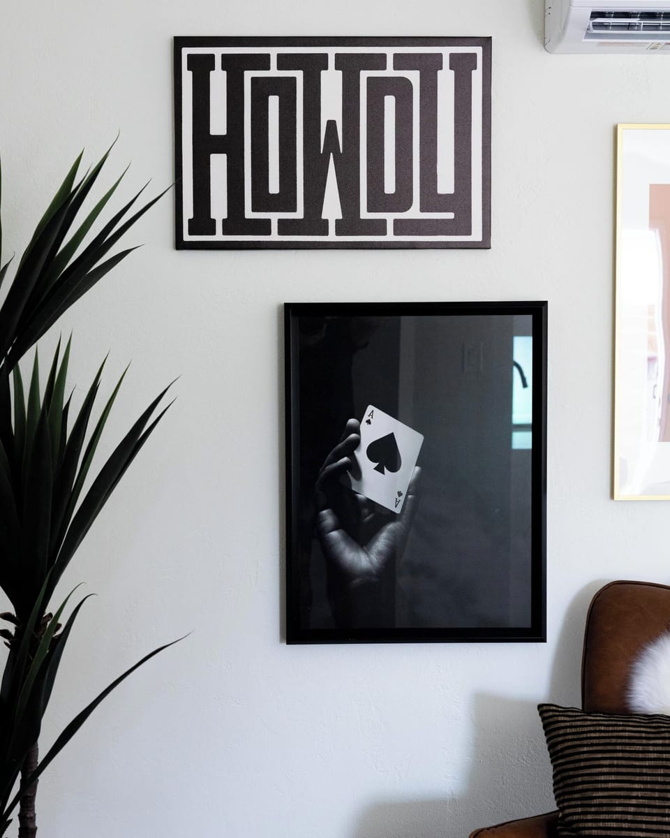 Stylish lounge with modern touches